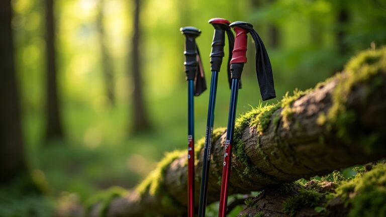 compact folding trekking poles