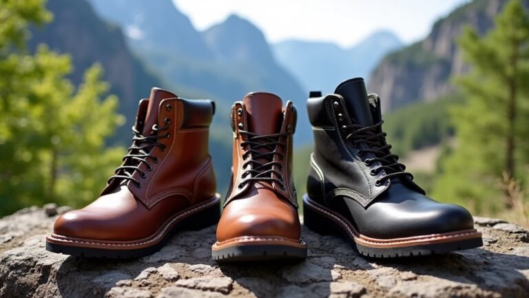 durable leather hiking boots
