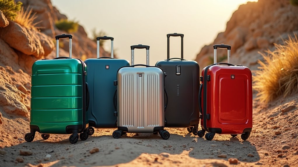 spinner luggage for rough terrain