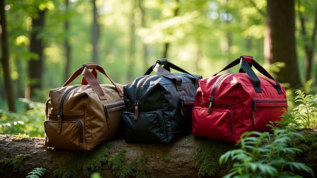 weekend camping duffel bags