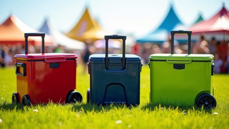 wheeled coolers for festivals