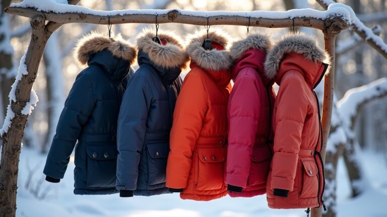 winter camping insulated jackets