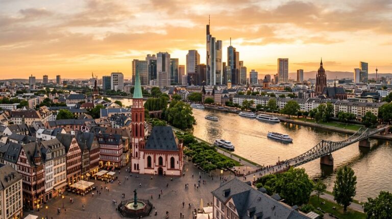 a relaxed frankfurt sightseeing itinerary