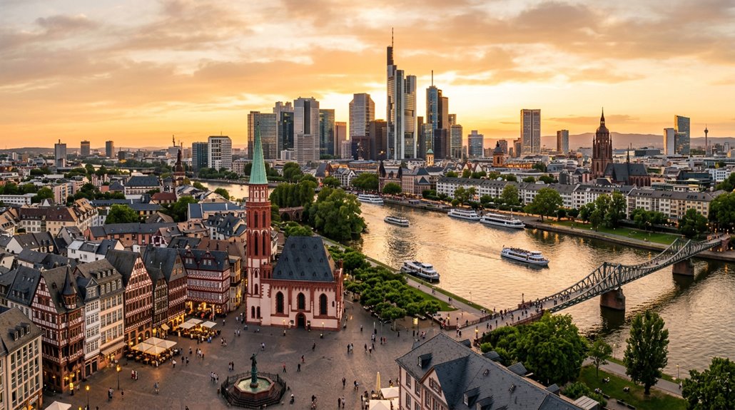 a relaxed frankfurt sightseeing itinerary