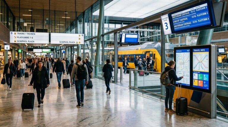 amsterdam airport transit tips