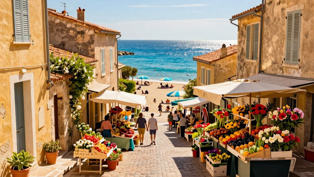 antibes markets beaches art views