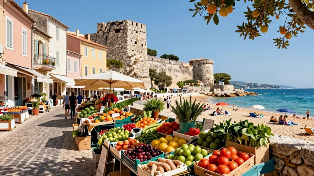 antibes old town market picasso