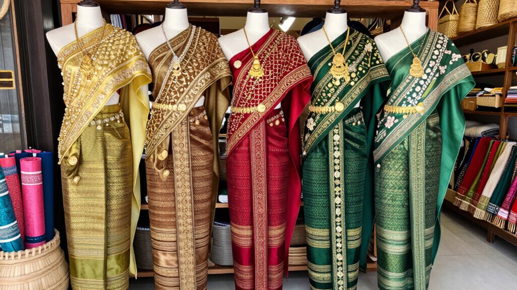 authentic thai dress markets
