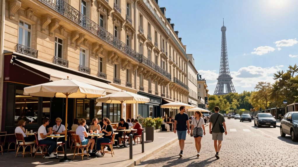 balanced paris day sights breaks transit