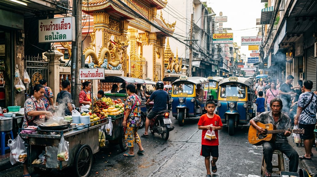 bangkok street life photography ideas