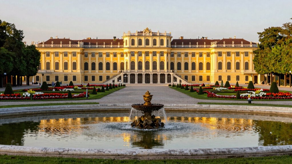 belvedere views sch nbrunn grounds
