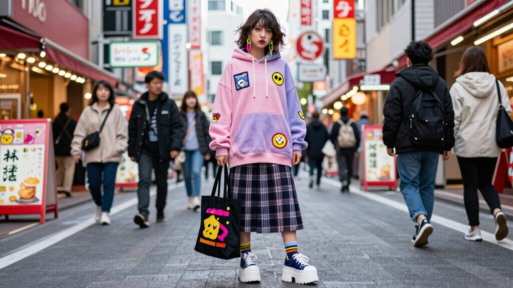 bold eclectic harajuku streetwear expression