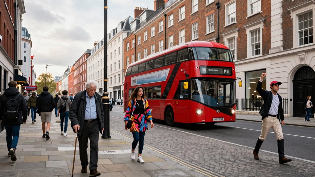 candid london street moments