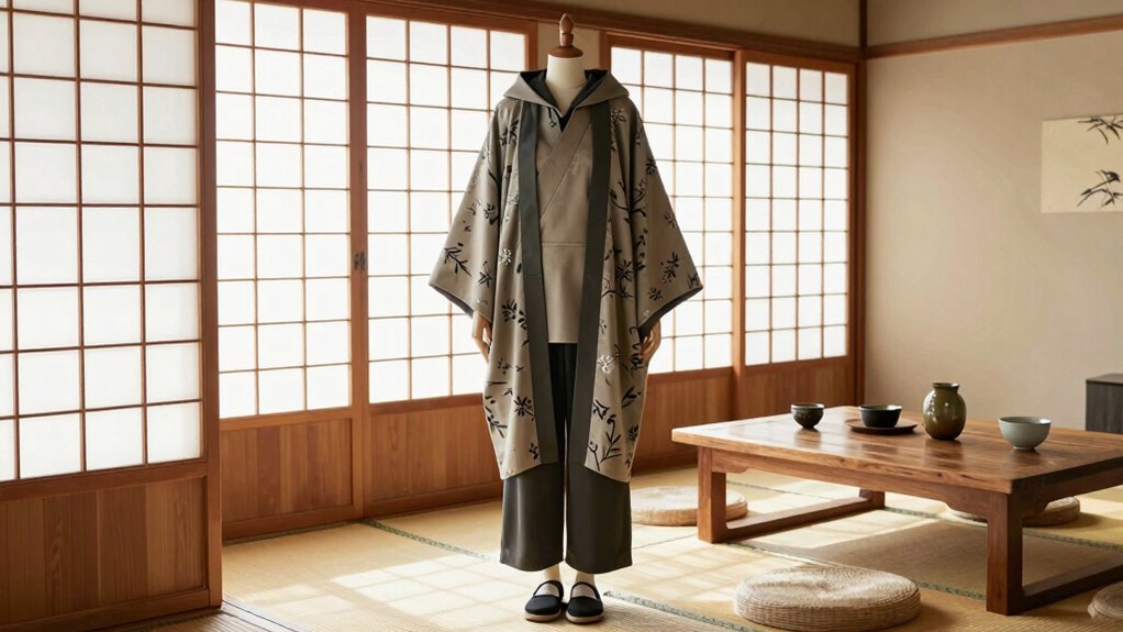 casual kimono inspired japandi harmony