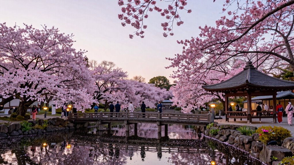 cherry blossom viewing etiquette and crowd management