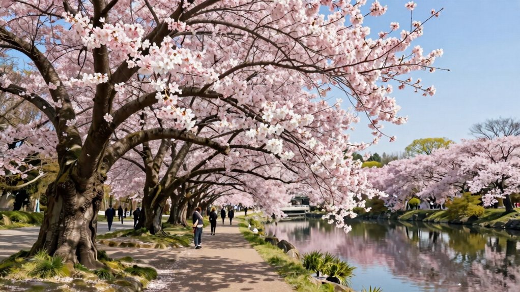 cherry blossoms peak avoid crowds
