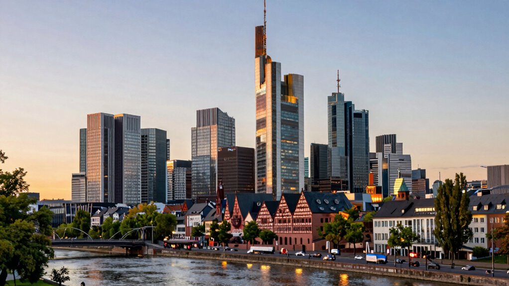 compact frankfurt sights walkable skyline views