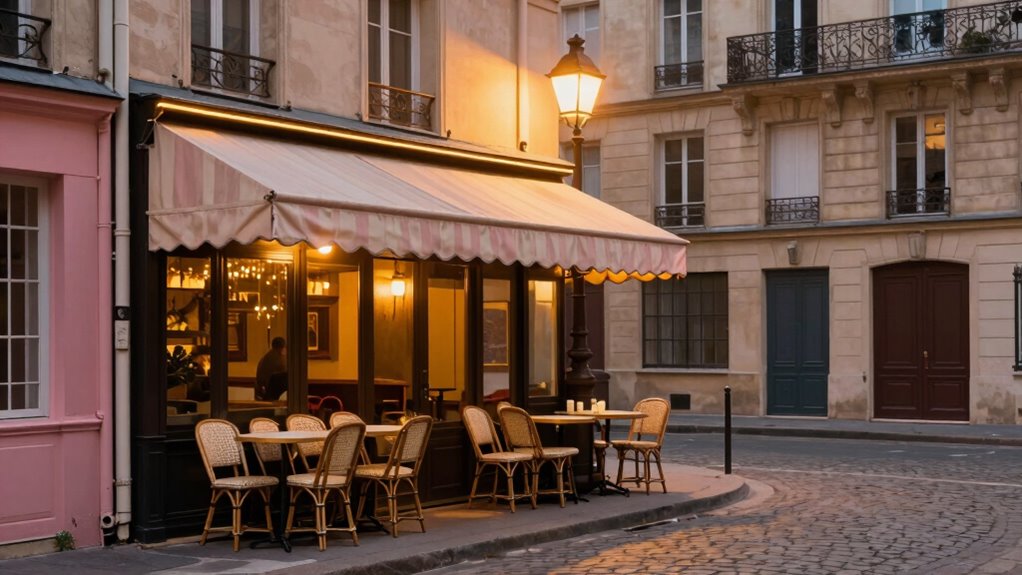 cozy parisian lighting layering