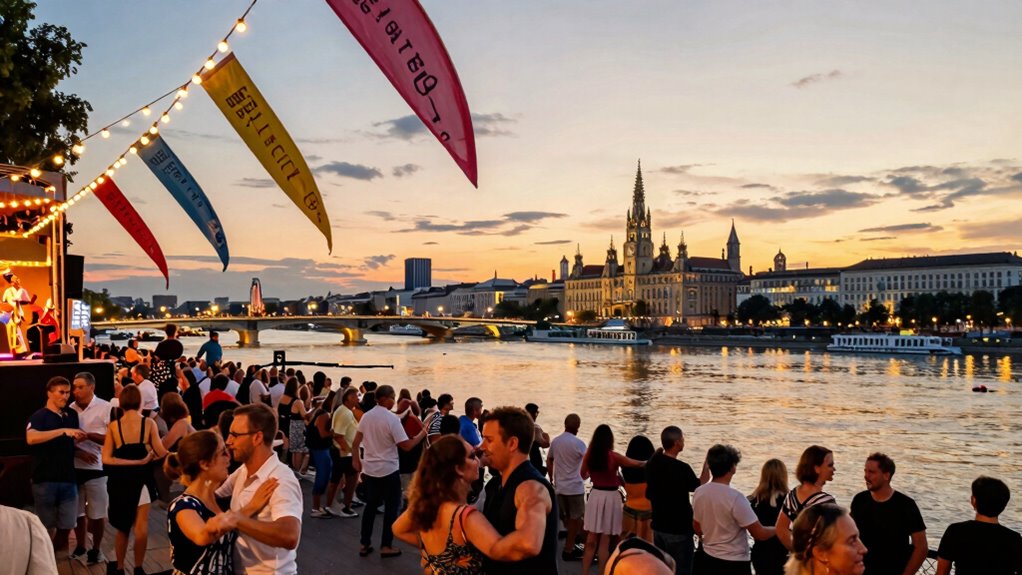 donauinselfest and danube waterfronts unite