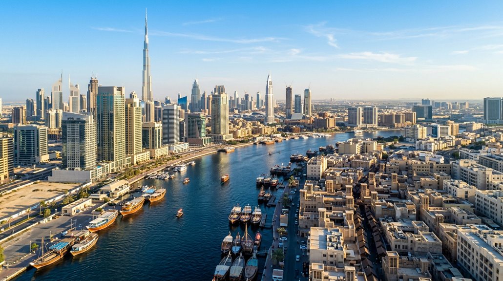 dubai street contrasts four photo spots