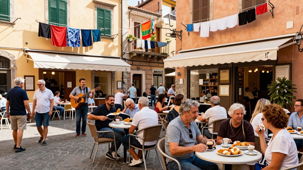 embrace italian local customs vigorously