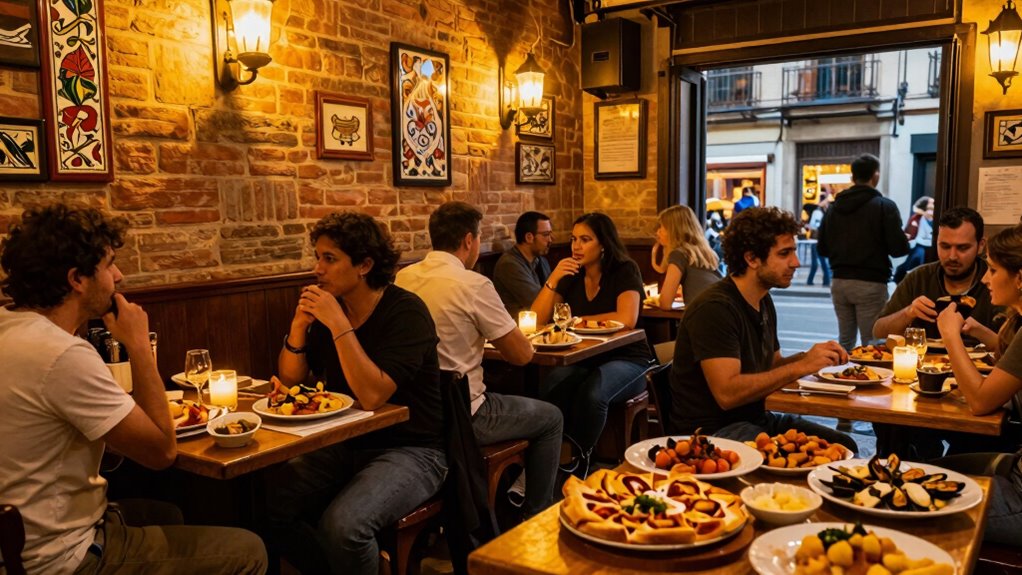 evening in barcelona tapas nightlife