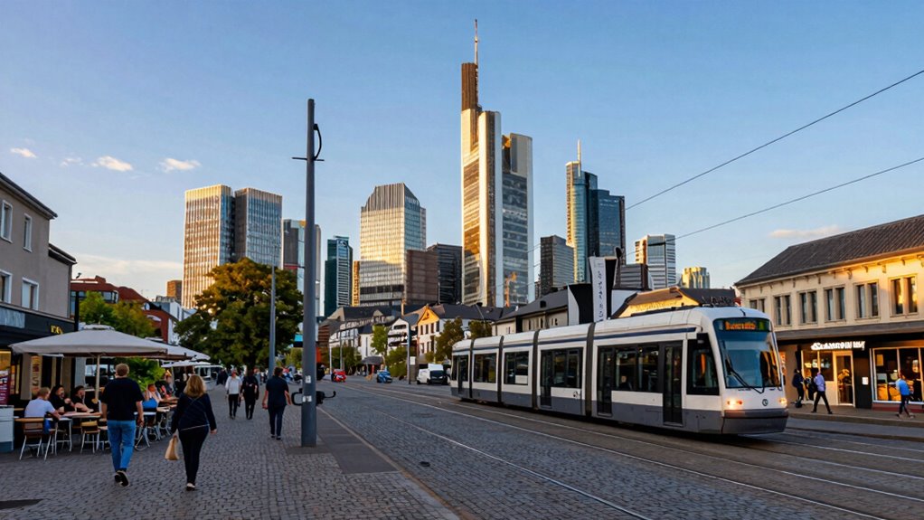 frankfurt transit quick affordable convenient