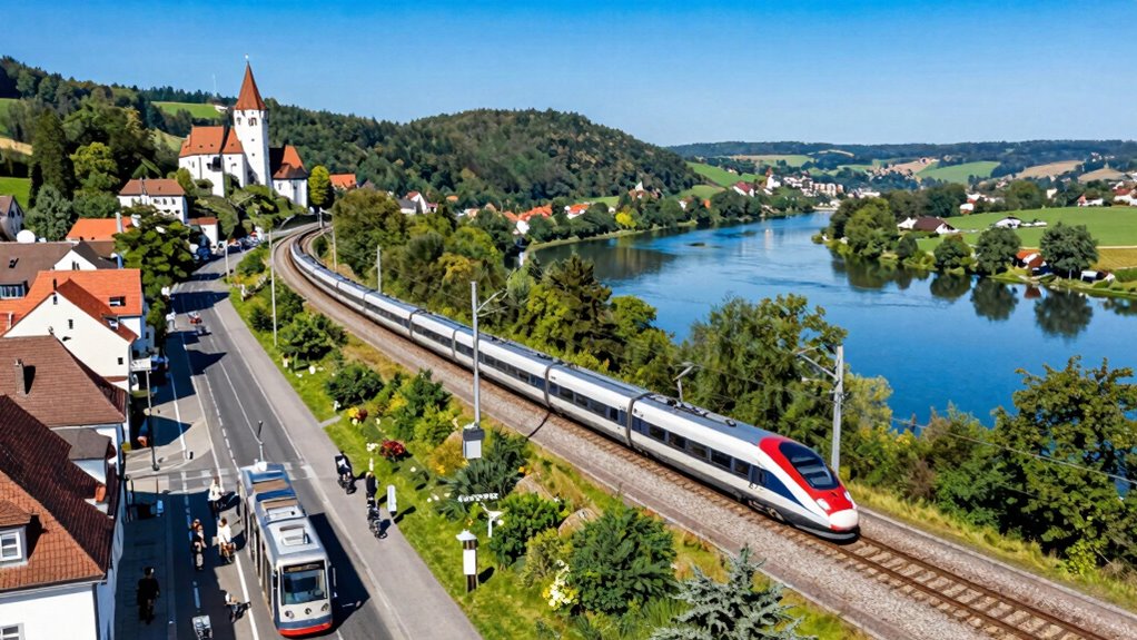 germany train travel speed variety planning