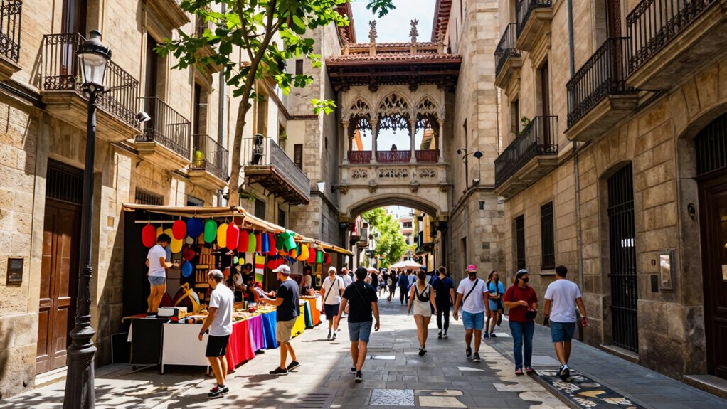 gothic quarter la rambla exploration