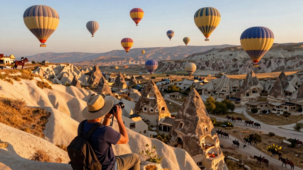 hot air ballooning with cappadocia s sights
