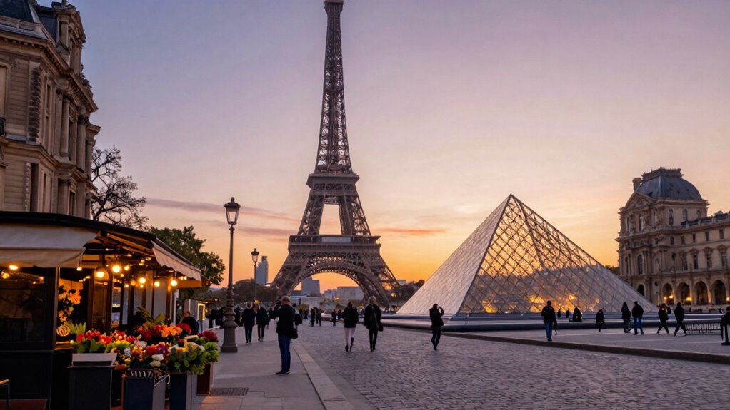 iconic paris sunrise photography spots