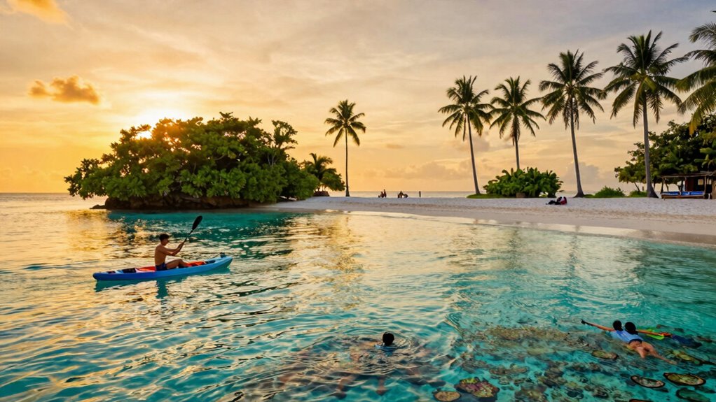 kayaking snorkeling sunset koh lanta highlights