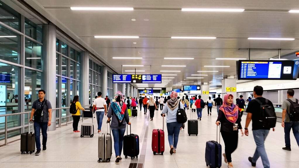 klia arrival immigration baggage declarations