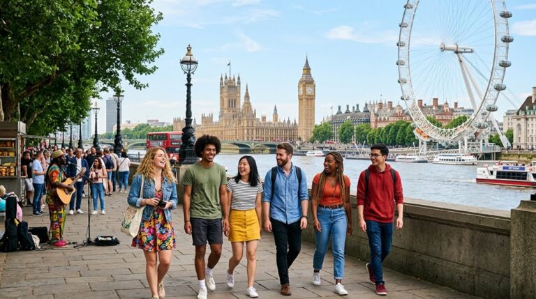 london focused 3 day itinerary for friends