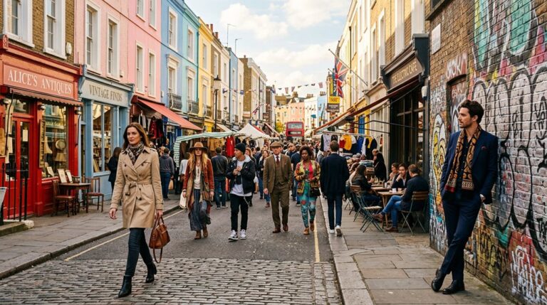 london neighborhoods inspire stylish outfits