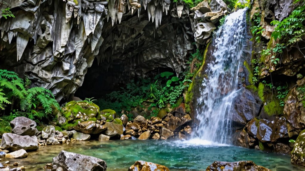 marmore falls frasassi caves