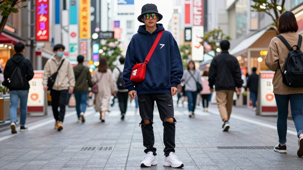 mix iconic brands layered contrasts