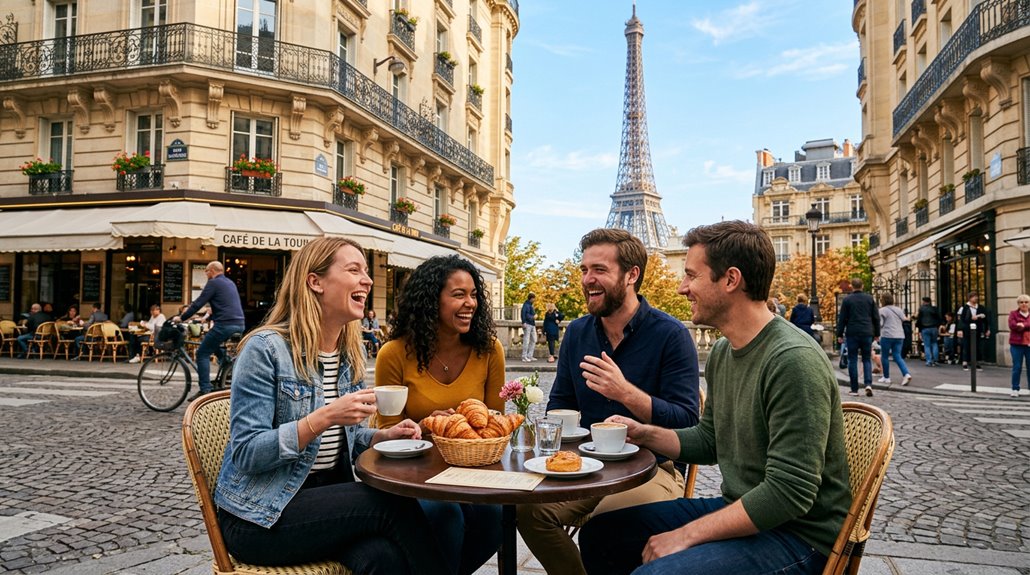parisian friends 10 hour itinerary