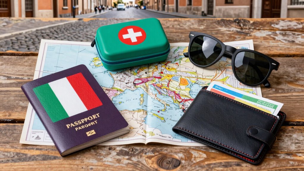 passport copies anti theft bag charger