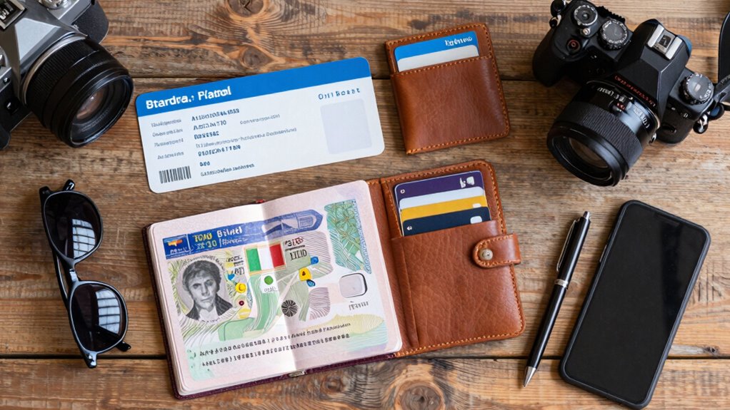 passport visa etias and copies