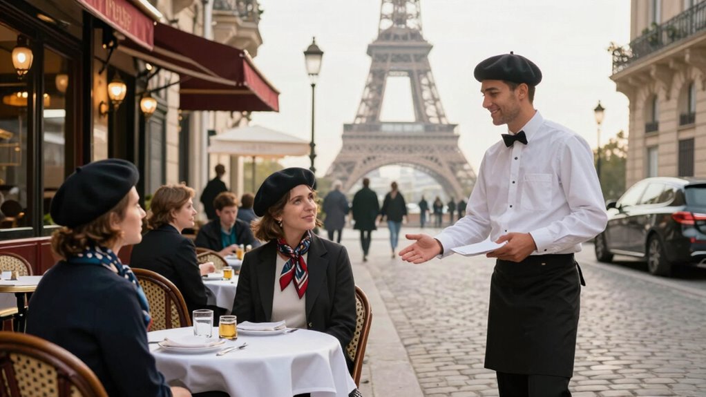 polite parisian greetings improve experiences