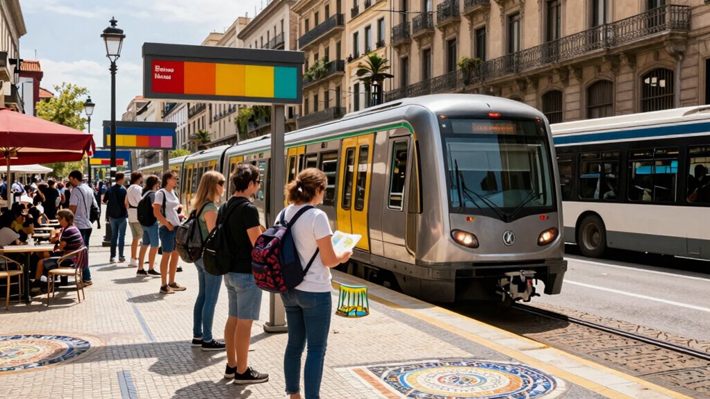 public transit from city center to airport
