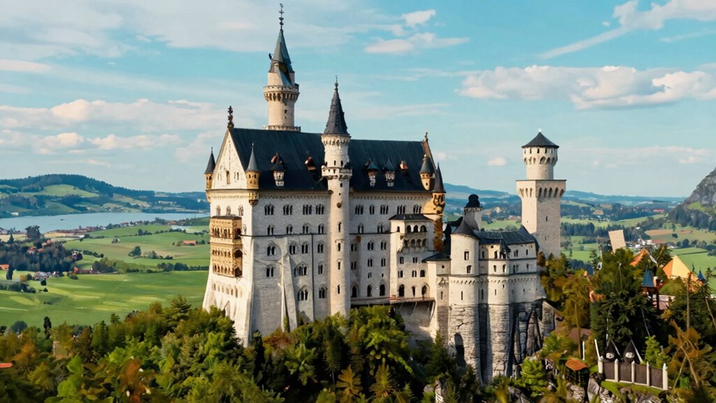 romantic fairy tale fortress swabian alps