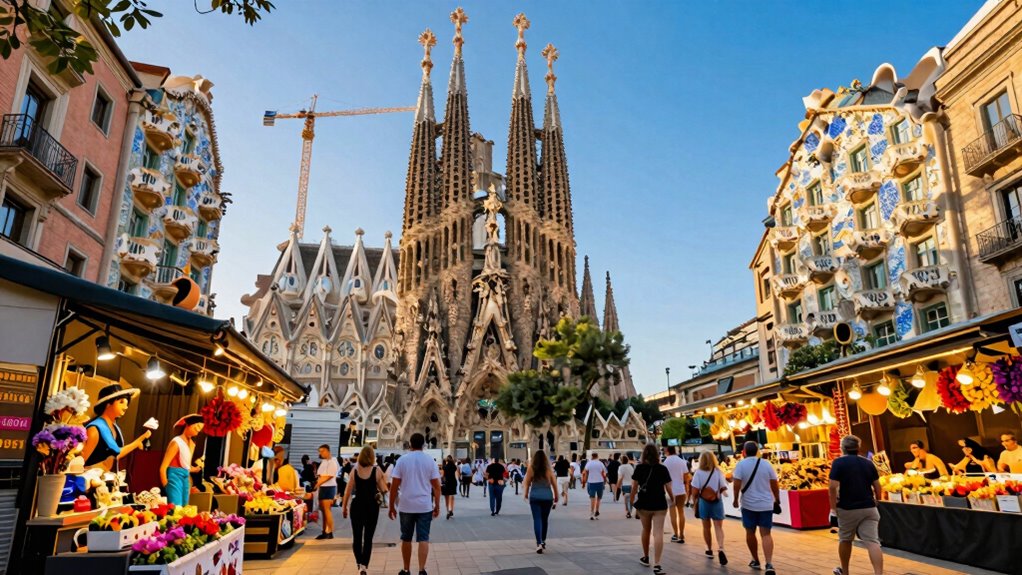 sagrada fam lia gaud masterpieces park g ell views