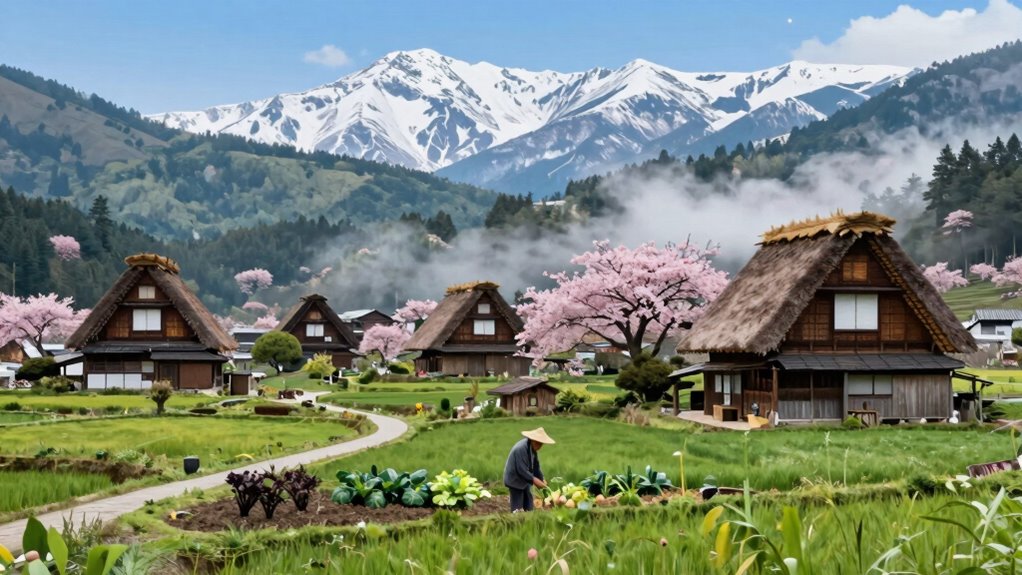 scenic mountain hamlets highland life