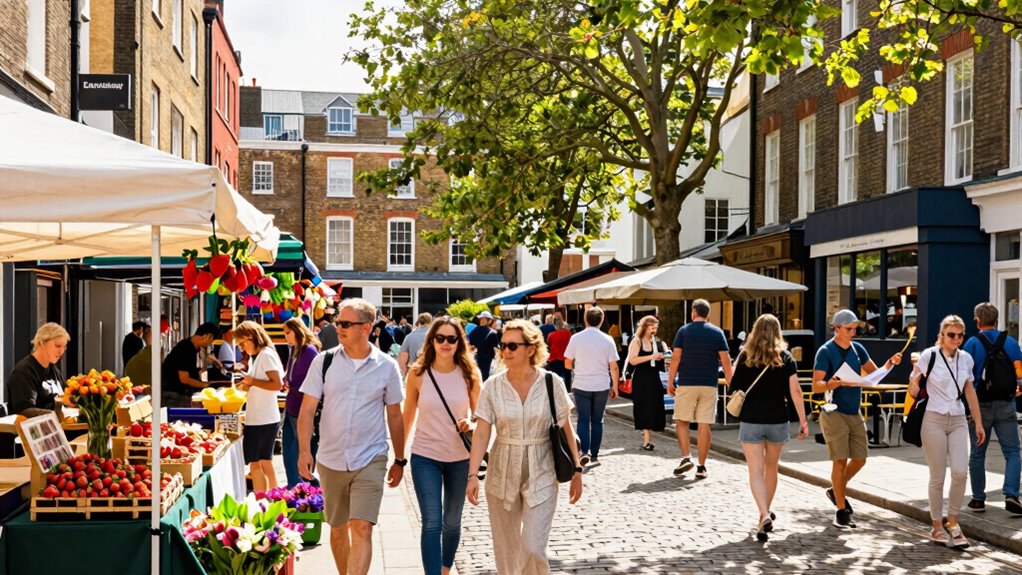 seasonal markets vibrant neighborhoods summer vibes