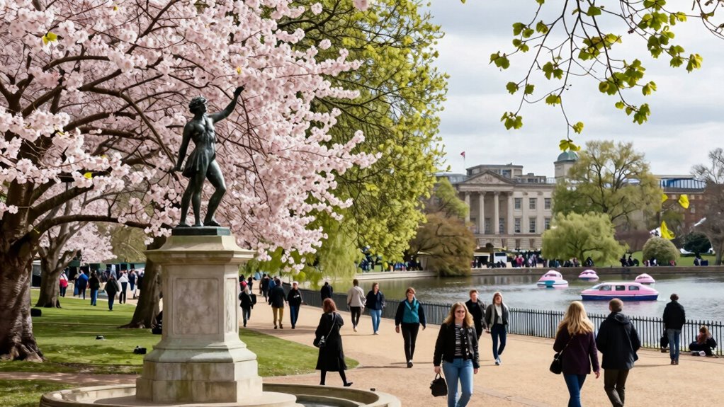 spring photography around london landmarks and parks