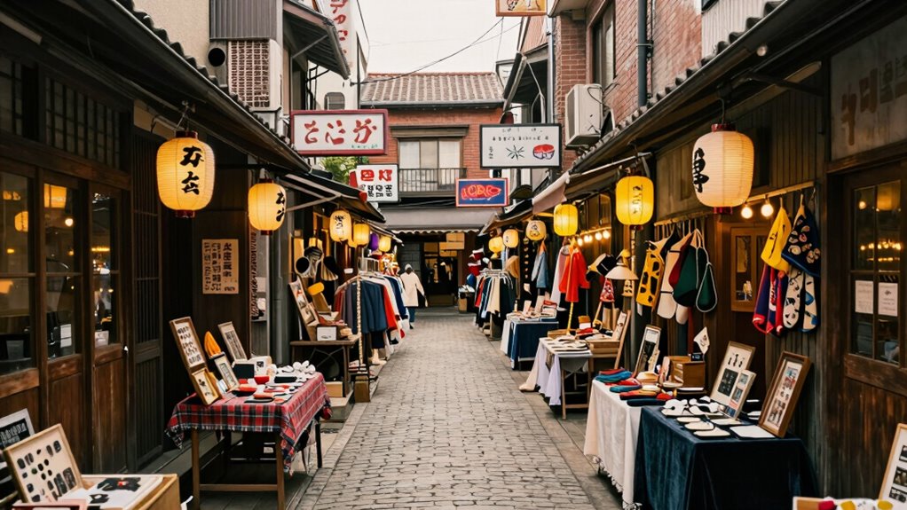 suburban vintage markets and shops