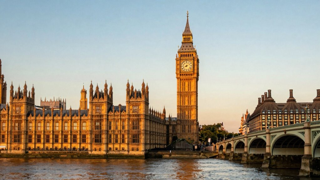 sunrise view of big ben
