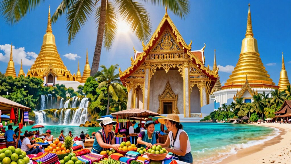 thailand travel vision board iconic destinations and experiences